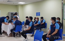 Đội tuyển Việt Nam hoàn thành mũi tiêm vaccine thứ 2 phòng COVID-19