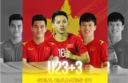 Hùng Dũng, Hoàng Đức, Tiến Linh là ‘vũ khí hạng nặng’ gia nhập chiến dịch SEA Games 31 cùng U23 Việt Nam