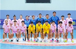 Tuyển futsal nữ Việt Nam đấu giao hữu với đội hạng 8 thế giới