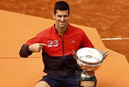 Djokovic vô địch Pháp mở rộng: 23 lần vô địch Grand Slam - một con số không tưởng
