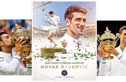 Djokovic: &#39;Vua&#39; mới của Wimbledon