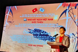 Việt Nam và Hàn Quốc hợp tác ra mắt vở diễn ‘Bến không chồng’