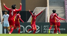 Hạ Myanmar 4 - 0, tuyển nữ Việt Nam đối đầu chủ nhà Philippines ở bán kết