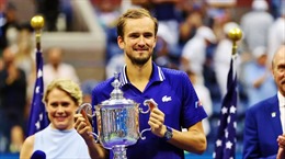 US Open 2021: Medvedev lần đầu giành Grand Slam, ngăn Djokovic tạo cột mốc lịch sử