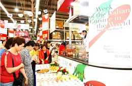 Tuần lễ ẩm thực Italia lần thứ 10 tại Việt Nam diễn ra từ 17 - 23/11