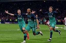 Tottenham vào chung kết sau màn ngược dòng ‘thần thánh’ trước Ajax