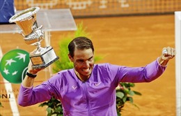 Nadal chạy đà ấn tượng cho Roland Garros bằng chức vô địch Rome Masters 2021