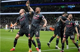 Cuộc đua vô địch Ngoại hạng Anh: Man City nắm thế thượng phong