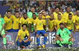 Brazil đánh bại Argentina để giành cúp Saudi SuperClasico nhờ bàn thắng phút bù giờ