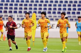 Tuyển U22 Việt Nam chuẩn bị cho SEA Games 32: Gia tăng áp lực trên sân tập