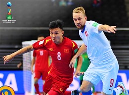  Cầm hòa CH Séc 1 - 1, tuyển futsal Việt Nam giành vé vào vòng 1/8 FIFA World Cup 2021