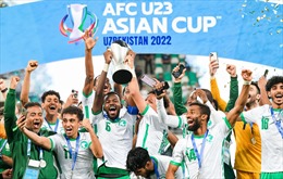 Thắng Uzbekistan 2 - 0, Saudi Arabia vô địch Cúp bóng đá U23 châu Á 2022