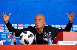 Trọng tài nổi tiếng Collina rút lui khỏi vị trí trưởng ban trọng tài UEFA