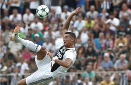 Ronaldo chính thức có bàn thắng đầu tiên cho Juventus