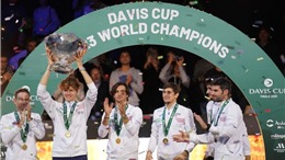 Tuyển Italy vô địch Davis Cup sau gần 50 năm chờ đợi