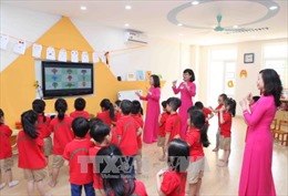 Năm 2019, Hà Nội tuyển dụng gần 11.000 giáo viên mầm non, tiểu học, trung học cơ sở
