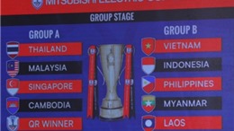 ASEAN Cup 2024: Việt Nam cùng bảng Indonesia và Philippines