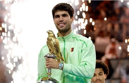 Alcaraz dễ dàng vô địch Qatar Mở rộng 2026