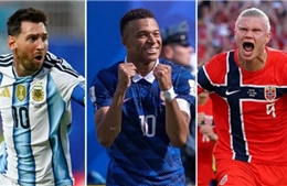 Chờ ‘mưa bàn thắng’ tại World Cup 2026 cùng Messi, Mbappe và Haaland 