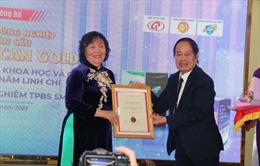 Công ty TNHH Nấm Linh Chi đón chứng nhận ‘Doanh nghiệp Khoa học và Công nghệ’