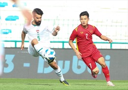 U23 Việt Nam cầm chân U23 Iraq ở vòng 1 Dubai Cup 2022