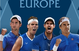 Federer, Nadal, Djokovic, Muray làm thành ‘đội hình trong mơ’ dự Laver Cup 2022
