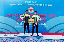 Đội TP Hồ Chí Minh vô địch đua thuyền rowing tại Đại hội Thể thao toàn quốc lần thứ IX