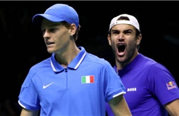 Italy và Hà Lan đối nhau ở chung kết Davis Cup 2024