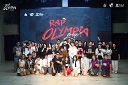 Sôi động cuộc thi âm nhạc dành cho học sinh phổ thông Rap Olympia mùa 1