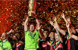 Leverkusen đăng quang Cúp quốc gia Đức