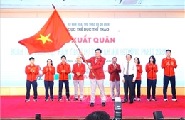 Đoàn thể thao Việt Nam tham gia lễ khai mạc Olympic Paris 2024 với 10 thành viên