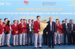 Lễ tiễn Đoàn Thể thao Việt Nam lên đường dự SEA Games 30