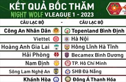Lịch thi đấu V-League 2023: Mở màn bằng derby Thủ đô giữa Hà Nội - Viettel