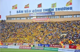 Sân Thiên Trường mở cửa miễn phí trong 2 vòng đấu cuối V. League 2022