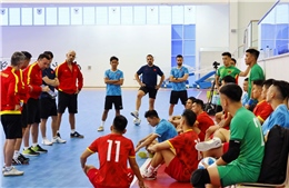 Tuyển futsal Việt Nam - Tuyển futsal Hàn Quốc: Hướng tới 3 điểm đầu tiên
