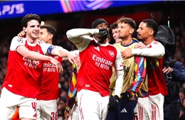 Bảng xếp hạng Champions League: Arsenal chính thức đi tiếp