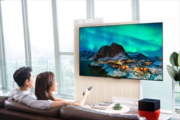 LG ra mắt TV không dây đầu tiên LG OLED evo M4