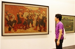 Bức tranh bảo vật quốc gia tái hiện giây phút thiêng liêng ở Điện Biên Phủ