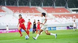 Đội tuyển nữ U18 Việt Nam nhất bảng A, gặp Myanmar tại bán kết