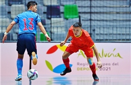 Hủy 1 trận ở giải Tứ hùng của tuyển futsal Việt Nam do cầu thủ đối phương mắc COVID-19