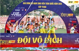 Ngôi vô địch giải bóng đá sinh viên toàn quốc trở về Đại học Huế sau 10 năm