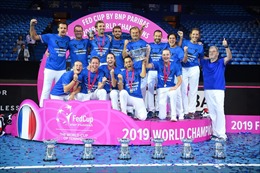 Pháp vô địch Fed Cup bằng chiến thắng ngoạn mục trước Australia