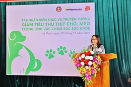 Đông y Việt Nam góp phần giảm nhu cầu tiêu thụ thịt, các chế phẩm từ chó, mèo