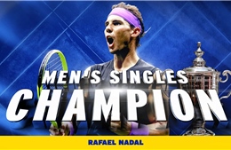 Nadal &#39;chật vật&#39; vượt qua đàn em Medvedev, đăng quang ngôi vô địch Mỹ mở rộng