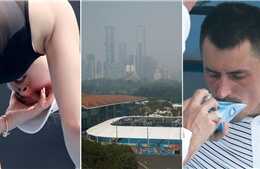VĐV bị ngạt thở vì khói bụi, Australia mở rộng gặp thế bí