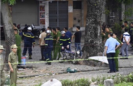 Hà Nội: Nổ khí gas trên đường Yên Phụ, 4 người bị thương