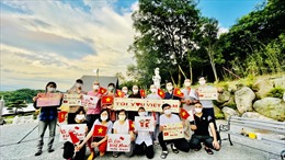 Ấm áp tấm lòng người Việt Nam tại Nhật Bản với đoàn Thể thao Việt Nam