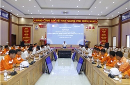 Đội xung kích PC Lai Châu lên đường hỗ trợ PC Nghệ An khắc phục thiệt hại sau bão số 5