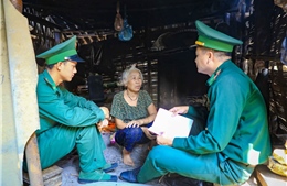 Thêm ấm tình quân dân nơi biên giới Điện Biên