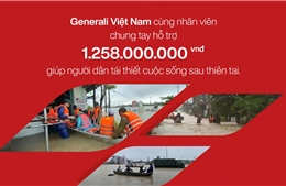 Generali Việt Nam hỗ trợ hơn 1,2 tỷ đồng giúp người dân tái thiết cuộc sống sau thiên tai